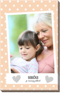 Obrazy, Babička je naozaj poklad, 20x30 cm