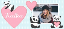 Hrnček, Valentinská panda