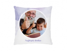 Vankúšik, bavlna, Milovanemu Dedkovi, 38x38 cm