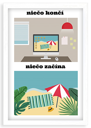 Plagát, Pre dôchodcov - biely rámček , 20x30