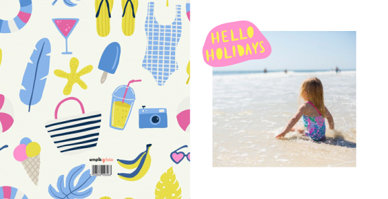 Dovolenka fotokniha, 20x20 cm