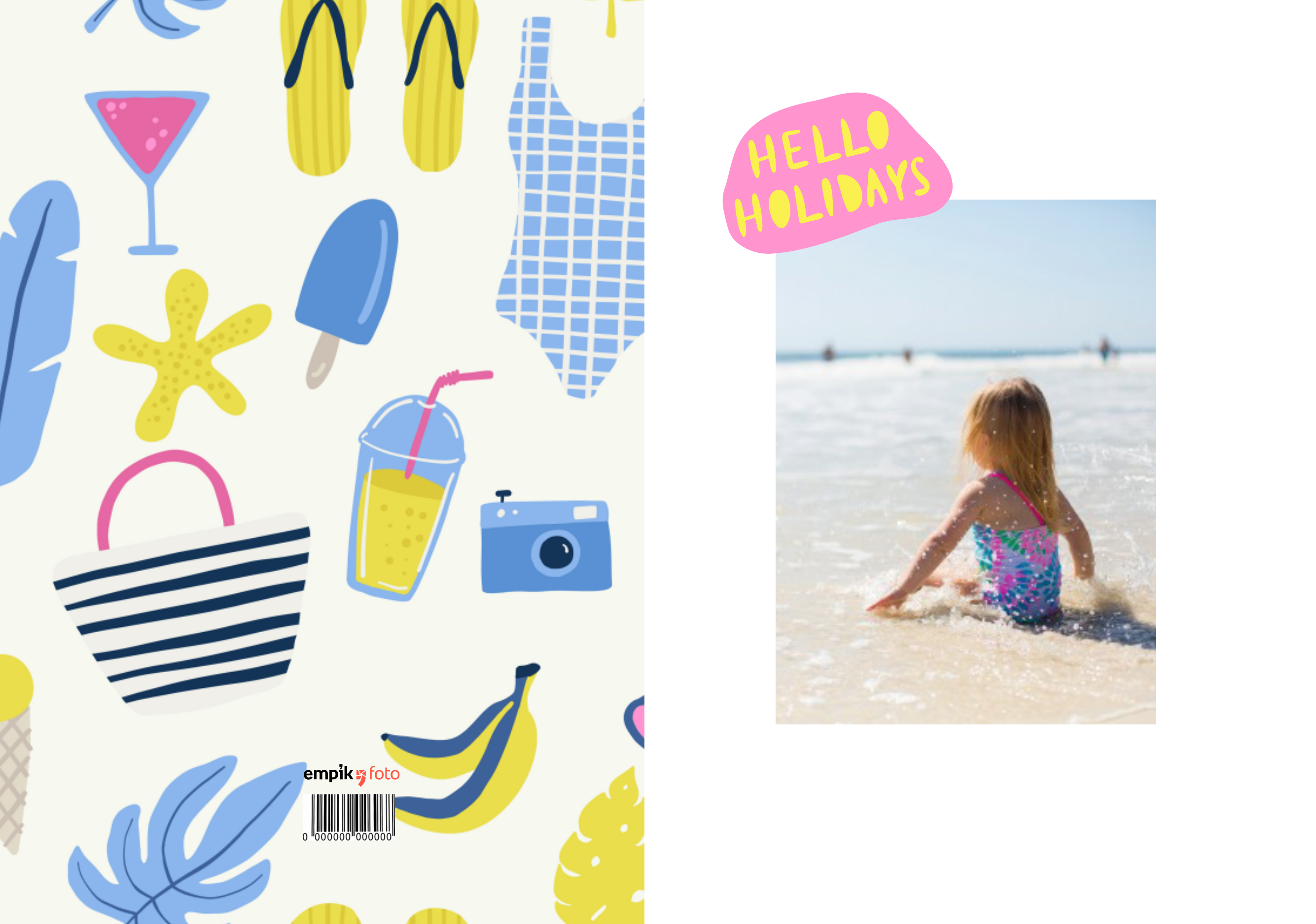 Dovolenka fotokniha, 20x30 cm