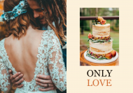 Svadobná fotokniha, 20x30 cm