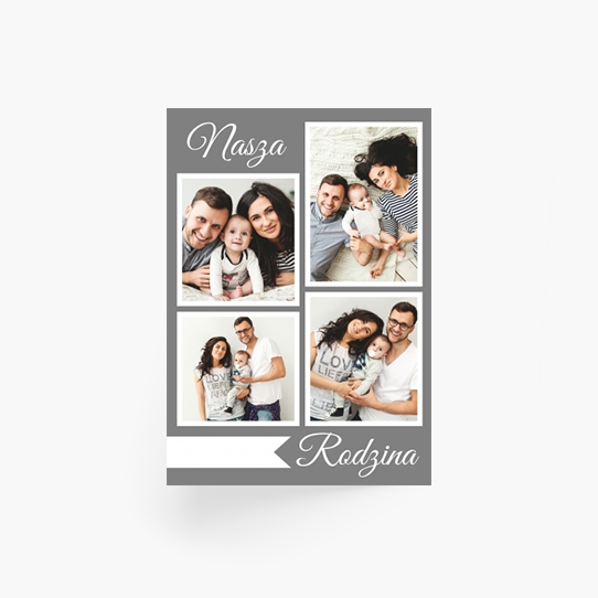 Plagát, Naša rodina, 30x40