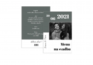 Fotopriania Menu na svadbu , 15x20 cm