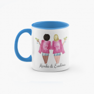 Hrnček, Najlepšia priateľka - ružové bundy - BFF