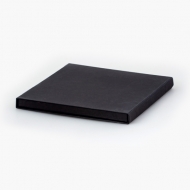 Pudełko na fotoksiażkę, Krabica na fotoknihu 20x20 čierna mätná, 20x20 cm