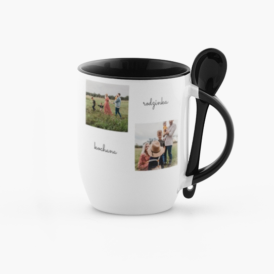 Hrnček s lyžičkou, Heart