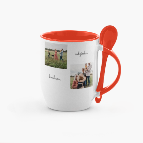 Hrnček s lyžičkou, Heart