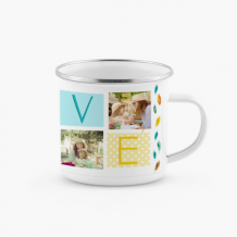 Hrnček, Koláž Love