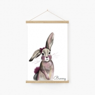 Obraz na šnúrke	, Bunny, 20x30 cm