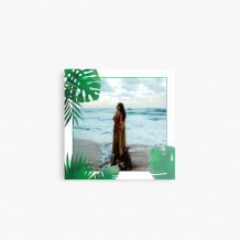 Magnetka Džungľa, 6,5x6,5 cm