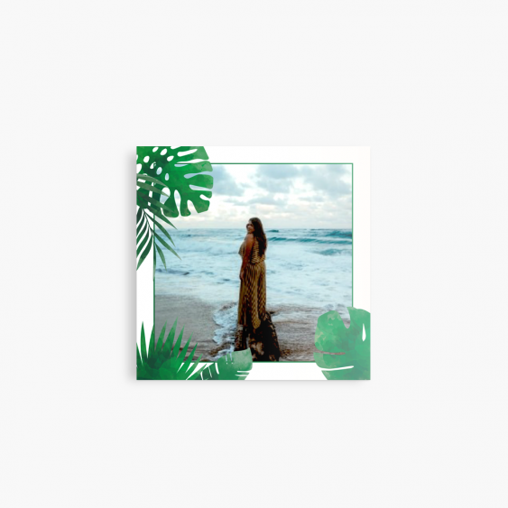 Magnetka Džungľa, 6,5x6,5 cm