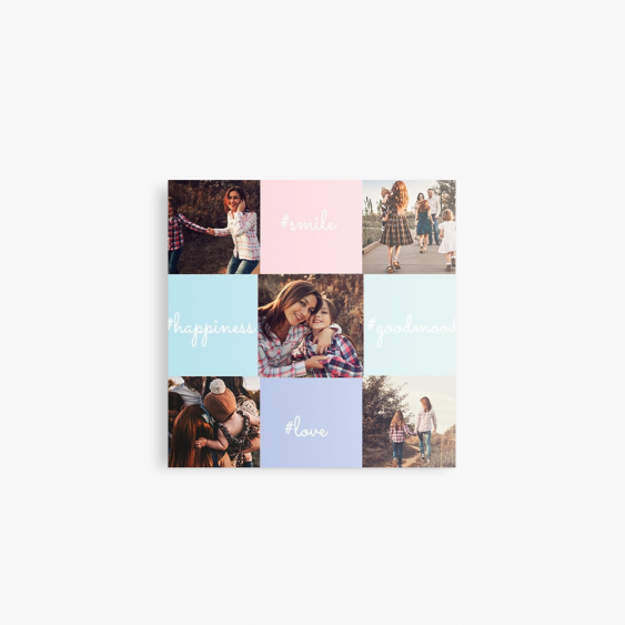 Magnetka Insta farby, 6,5x6,5 cm