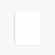 Magnetka Prázdna šablóna, 5x8 cm