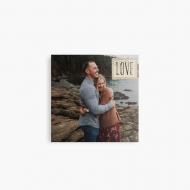 Magnetka Love, 9x9 cm