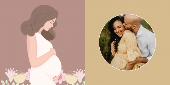 Budúci rodičia fotokniha, 20x20 cm