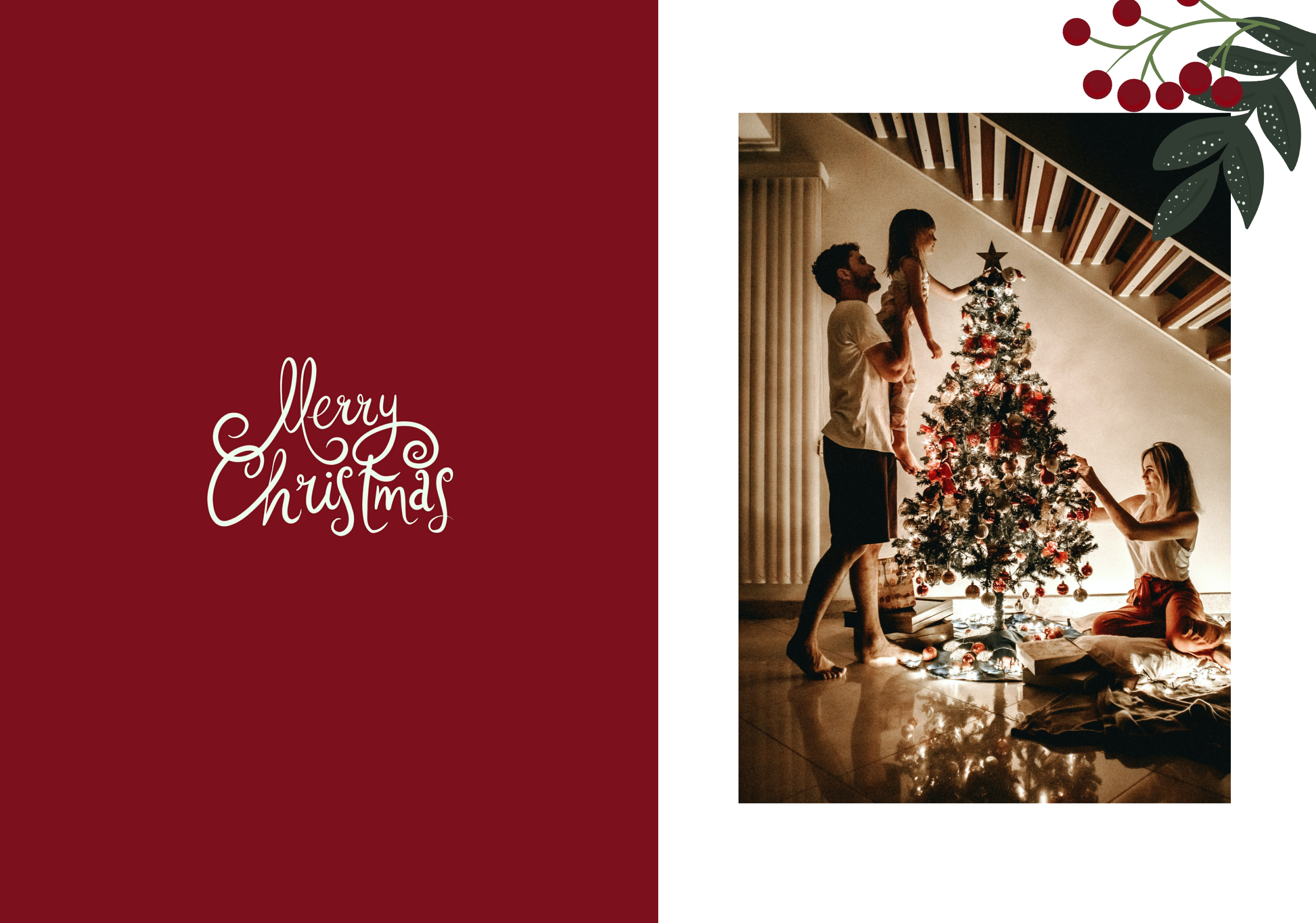 Veselé Vianoce fotokniha, 20x30 cm