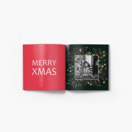 Mäkká fotokniha Merry Xmas, 20x20 cm