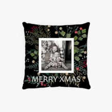 Vankúšik, bavlna, Merry Xmas, 38x38 cm