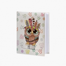 Fotoalbum Sova s ​​chocholom - 300 fotografií, 20x25 cm