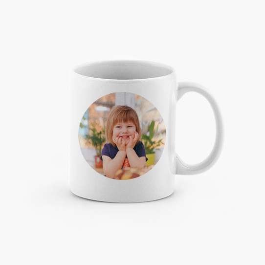 Hrnček, Fotografia v kruhu