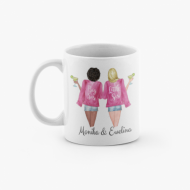 Hrnček, Najlepšia priateľka - ružové bundy - BFF