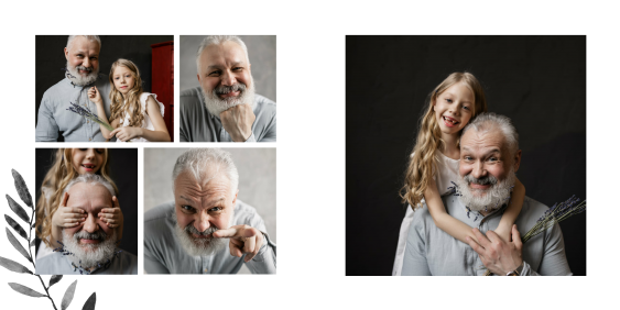 Pre milovaných starých rodičov fotokniha, 20x20 cm