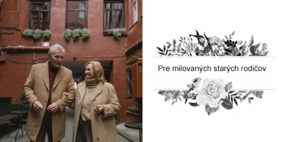Pre milovaných starých rodičov fotokniha, 20x20 cm
