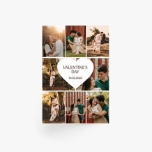 Plagát, Valentínska koláž, 20x30