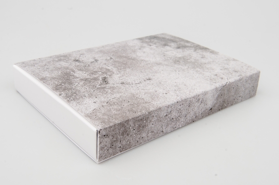 Pudelko na koperty, Sivá, 17x12 cm