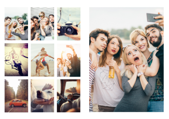 Instakniha fotokniha, 20x30 cm