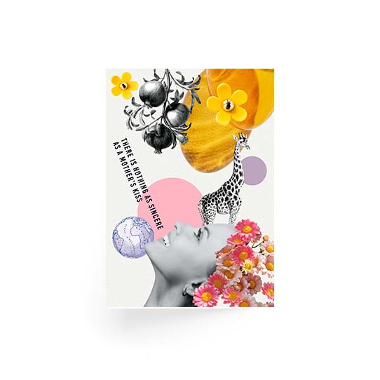 Plagát, Kytica pre Mamičku - koláž, 21x30