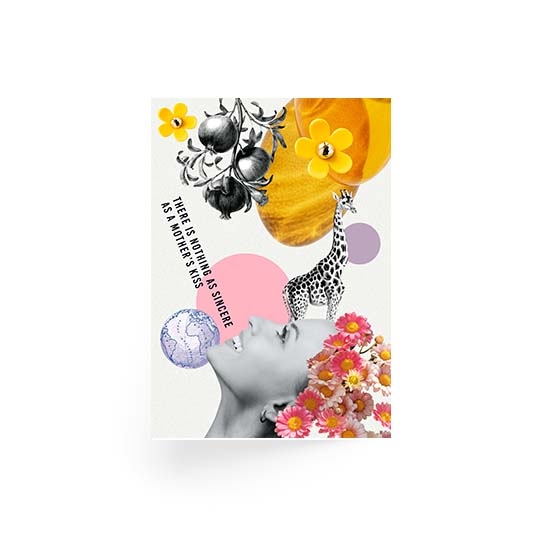 Plagát, Kytica pre Mamičku - koláž, 21x30