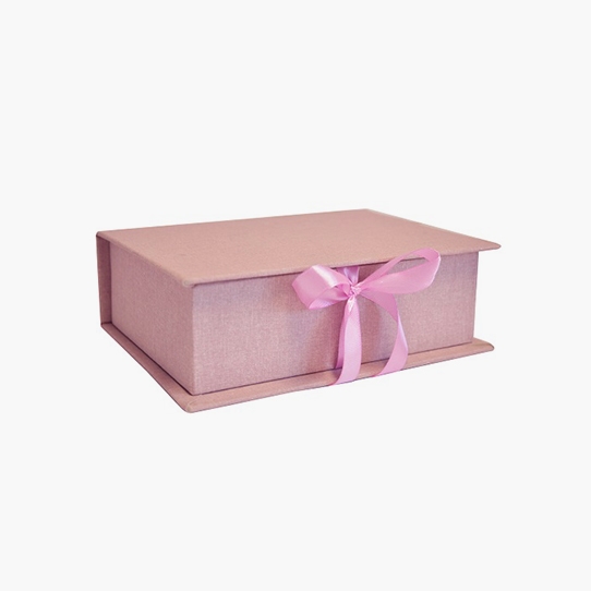 Pudełko na zdjęcia, Krabička na fotky 10x15 Prašná ružová, 12x17 cm