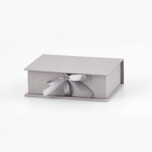 Pudełko na zdjęcia, Krabička na fotky 10x15 šedý, 12x17 cm