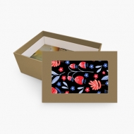 Lepenkové krabice, Folk, 15x11 cm