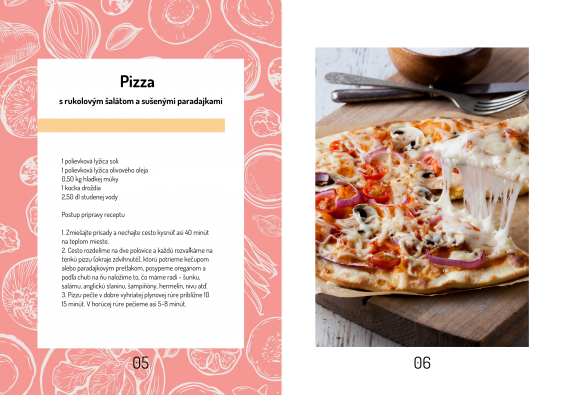 Nápad na večeru fotokniha, 20x30 cm