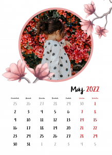 Nástenný kalendár, Jar po celý rok, 20x30 A4 cm