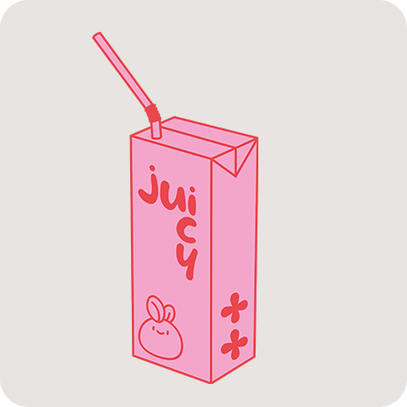 Prívesok Juicy, 6x6 cm