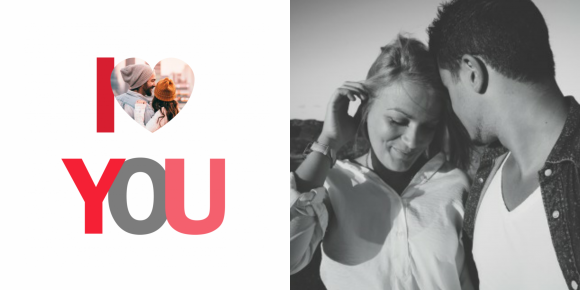 Valentínska fotokniha, 20x20 cm