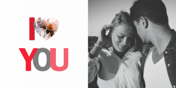 Valentínska fotokniha, 20x20 cm