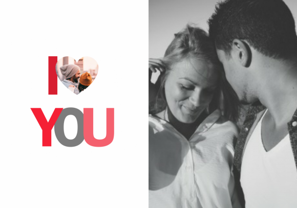 Valentínska fotokniha, 20x30 cm