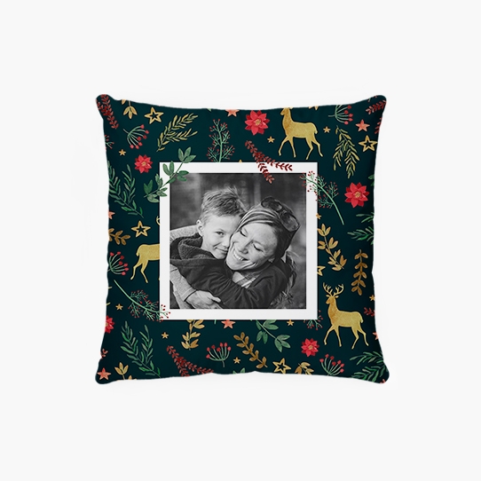 Vankúšik, bavlna, Čaro Vianoc, 38x38 cm