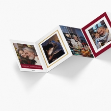 Leporelo z fotografií, Vianočná bordová