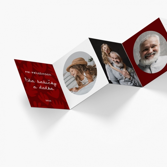 Leporelo z fotografií, Pre babičku a dedka