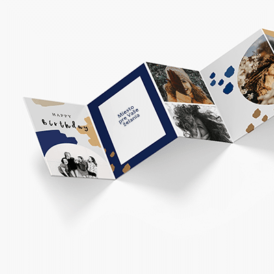 Leporelo z fotografií, Narodeninová oslava