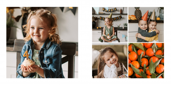 Váš projekt Dieťa instabook, mini fotokniha, 15x15 cm