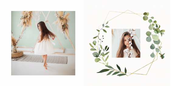 Prijímanie instabook, mini fotokniha, 15x15 cm