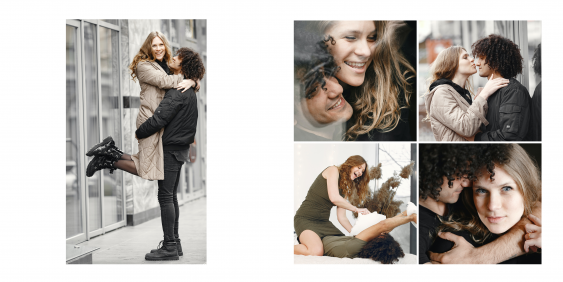 Váš spoločný projekt instabook, mini fotokniha, 15x15 cm